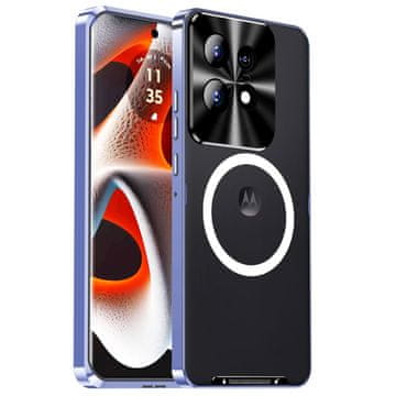 GS Zaštitna futrola za kameru za Motorola Edge 50 Pro 5G, CamShield MagSafe, ljubičasta