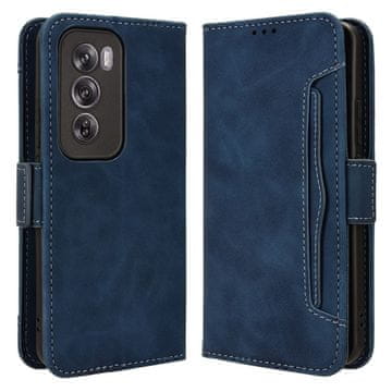 GS Preklopna futrola za Oppo Reno 12, utor za karticu, tamnoplava