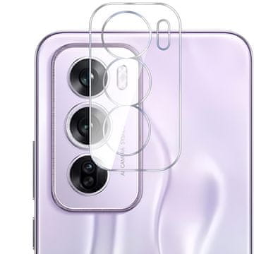 Overboard Kaljeno staklo za kameru za Oppo Reno 12 Pro, prozirno