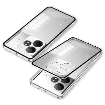 GS Futrola za Realme GT 6 / 6T, Frame Case, srebrna