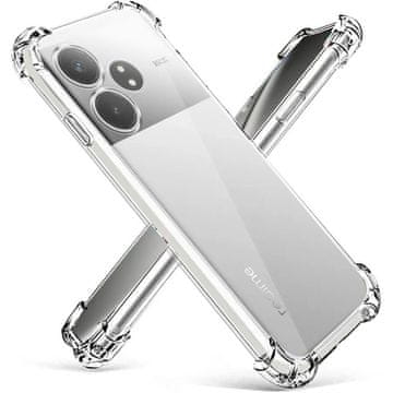 Overboard Futrola za Realme GT 6 / 6T, Otporna na padove, Prozirna