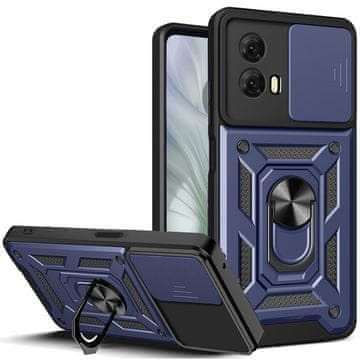 GS Oklopna futrola za Motorola Moto E14, CamShield Slide, plava