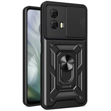 GS Oklopna futrola za Motorola Moto E14, CamShield Slide, crna