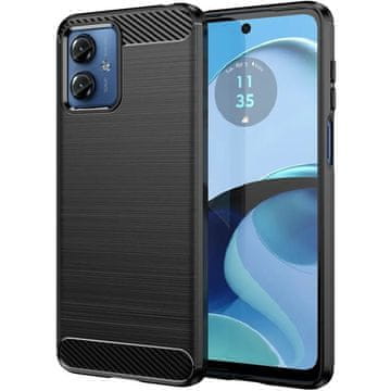 GS Futrola za Motorola Moto E14, karbonska, crna