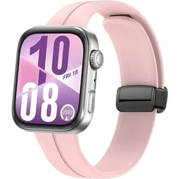 GS Silikonski remen za Huawei Watch Fit 4 / 4 Pro / 3, ružičaste boje
