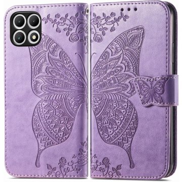 GS T Phone 2 5G preklopna maskica, leptir, ljubičasta