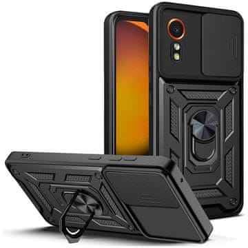 GS Oklopna futrola za Samsung Galaxy Xcover 7, CamShield Slide, crna