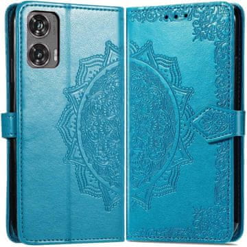 GS Preklopna futrola za Motorola Moto G85, Mandala, plava