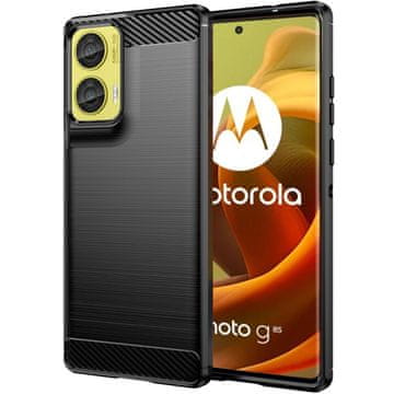 GS Futrola za Motorola Moto G85, karbonska, crna