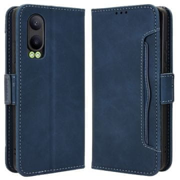 GS Preklopna futrola za OnePlus Nord CE4 Lite, utor za karticu, tamnoplava