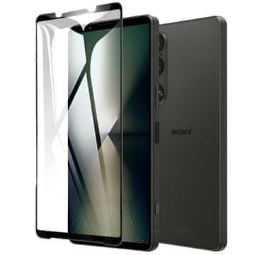 GS 3D kaljeno staklo za Sony Xperia 1 VI, crni okvir