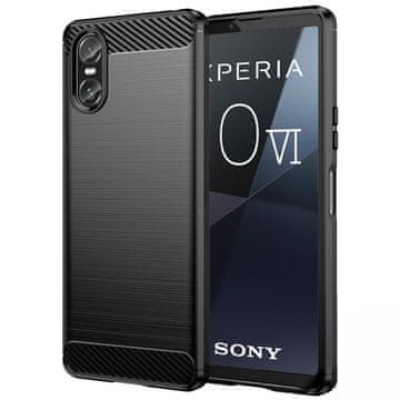 GS Futrola za Sony Xperia 10 VI, karbonska, crna