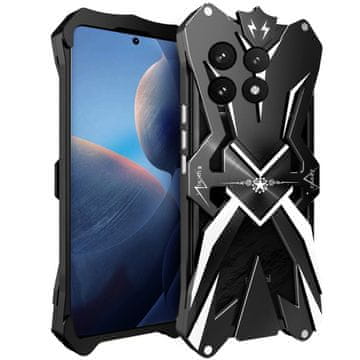 GS Oklopna futrola za Xiaomi Poco F6 Pro, aluminijska legura, crna