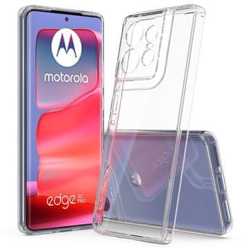 GS Futrola za Motorola Edge 50 Pro 5G, Fusion Hybrid, prozirna