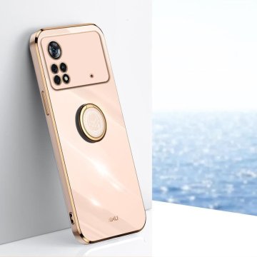 Overboard Futrola za Xiaomi Redmi Note 12 Pro 4G, Electro Ring, roza