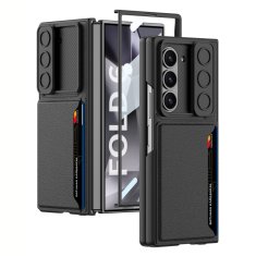 GKK Futrola za Samsung Galaxy Z Fold6 5G, držač za karticu, crna