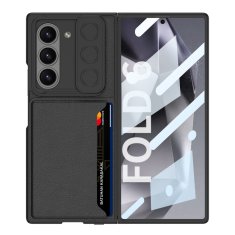 GKK Futrola za Samsung Galaxy Z Fold6 5G, držač za karticu, crna