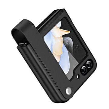 GS Futrola s narukvicom i stalkom za Samsung Galaxy Z Flip7 FE / Z Flip6, crna