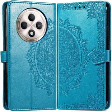 GS Preklopna futrola za Oppo Reno 12FS / 12F, Mandala, plava