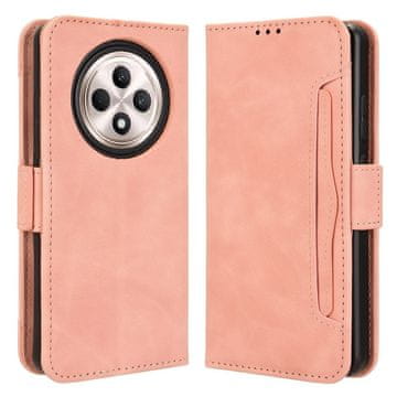 GS Preklopna futrola za Oppo Reno 12FS / 12F, utor za karticu, ružičasta