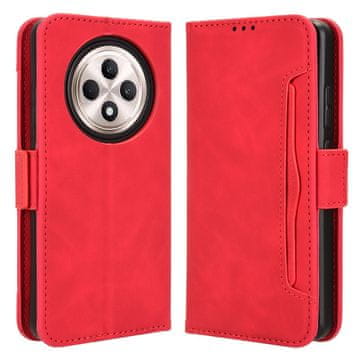 GS Preklopna futrola za Oppo Reno 12FS / 12F, utor za karticu, crvena