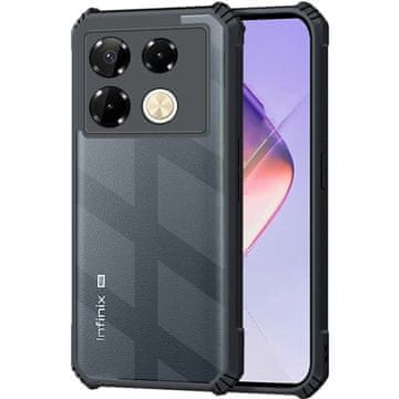 Overboard Futrola za Infinix Note 40 Pro Plus, hibridna s anti-ispuštanjem, crna