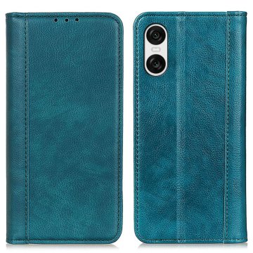 GS Preklopna futrola za Sony Xperia 10 VI, koža, zelena
