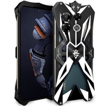 GS Infinix Note 40 Pro Armor maska, aluminijska legura, crna