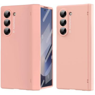 GS Futrola za Samsung Galaxy Z Fold6 5G, sa staklom, roza