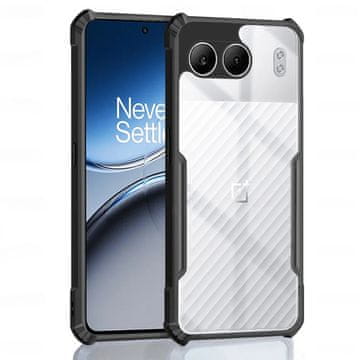Overboard Futrola za OnePlus Nord 4, hibridna s anti-ispuštanjem, crna