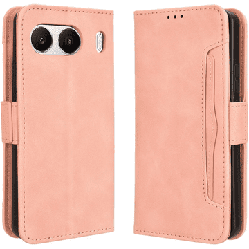 GS Preklopna futrola za OnePlus Nord 4, utor za karticu, roza