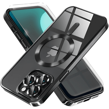 Overboard Futrola za iPhone 16 Pro Max, Electro MagSafe, crna + zaštitna folija za ekran