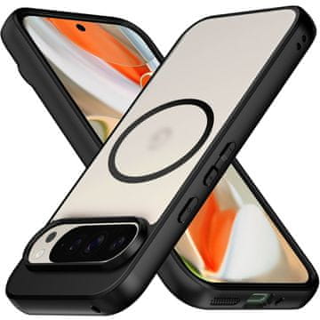 GS Fusion hibridna maskica za MagSafe za Google Pixel 9 Pro XL, crna
