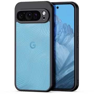Dux Ducis DuxDucis maskica za Google Pixel 9 Pro XL, Aimo maskica, prozirna / crna