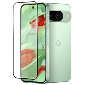 GS 3D kaljeno staklo za Google Pixel 9, crni okvir
