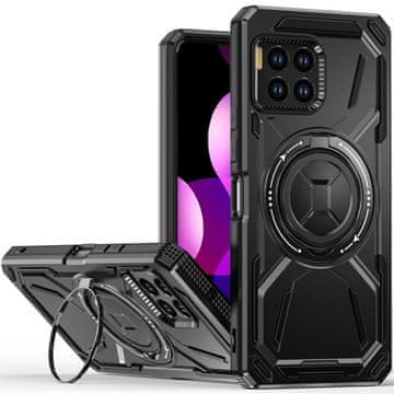 GS Futrola za T Phone 2 Pro 5G, izdržljivi prsten, crna