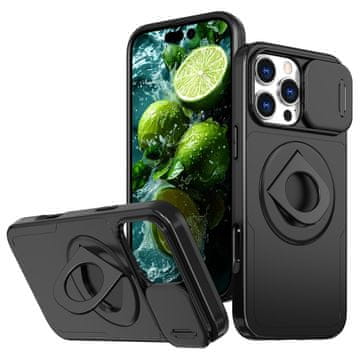 GS Vojna magnetna futrola za MagSafe za iPhone 16 Pro Max, crna