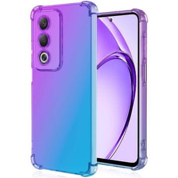 GS Otporna maska za Oppo A80 Gradient, ljubičasta/plava