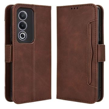 GS Preklopna futrola za Oppo A80, utor za karticu, smeđa