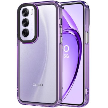 GS Oppo A80 Fusion hibridna maskica, prozirna/ljubičasta