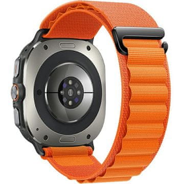 GS Najlonski remen za Samsung Galaxy Watch Ultra 2/1, narančaste boje