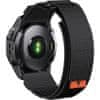 GS Quickfit najlonski remen za Garmin Fenix 5/6/6 PRO/7/8 47mm Forerunner 965/955/945, crni