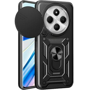 GS Oklopna futrola za Xiaomi Redmi 14C / Xiaomi Poco C75, CamShield Slide, crna