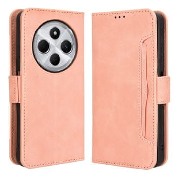 GS Preklopna futrola za Xiaomi Redmi 14C / Xiaomi Poco C75, utor za karticu, roza