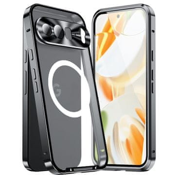 GS Zaštitna futrola za kameru za Google Pixel 9 Pro XL, CamShield MagSafe, crna