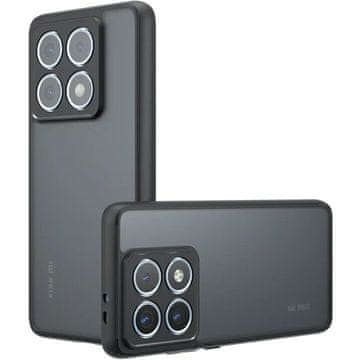 GS Futrola za Xiaomi 14T Pro, Fusion Hybrid, prozirna / crna