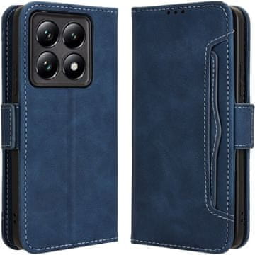GS Preklopna futrola za Xiaomi 14T, utor za karticu, tamnoplava