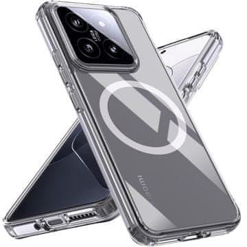 GS Futrola za Xiaomi 14T Pro, Fusion Hybrid, za MagSafe, prozirna