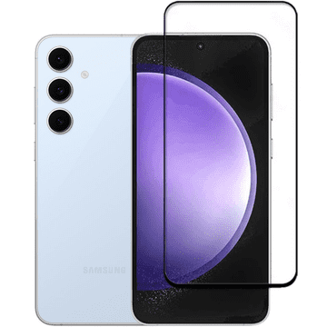 GS 3D kaljeno staklo za Samsung Galaxy S24 FE, crni okvir