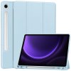 Overboard Futrola za Samsung Galaxy Tab S10 Lite / S10 FE / S9 FE, Smartcase s držačem za olovku, plava
